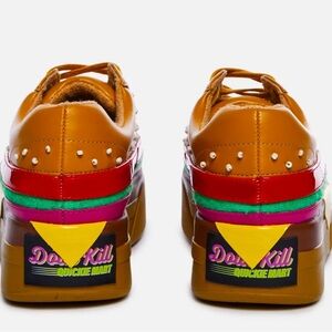 current mood dolls kill quickie mart burger shoes size 7